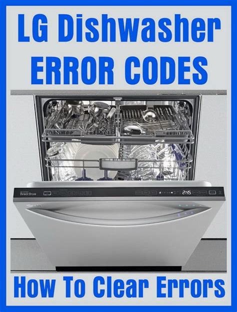 lg ae error code dishwasher|[LG Dishwashers] Resolving AE & E1 Error Codes On An LG。